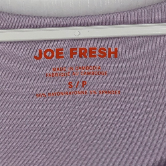 Joe Fresh Lavender/Mauve PJ Camisole with Build in Bra (Small) - Picture 3 of 3